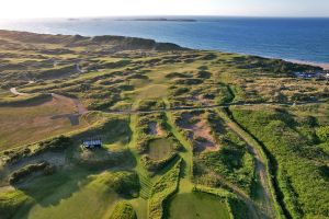 Royal Portrush 5th Ocean Aerial